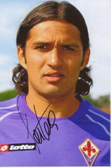 Mario Santana  AC Florenz  Fußball Autogramm Foto original signiert 