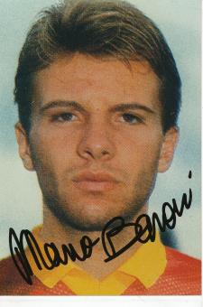 Marco Baroni  AS Rom  Fußball Autogramm Foto original signiert 