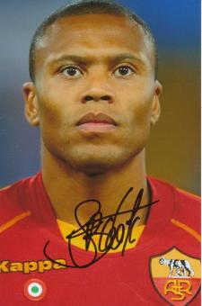 Julio Baptista   AS Rom  Fußball Autogramm Foto original signiert 