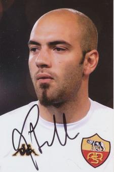 Cristiano Lupatelli   AS Rom  Fußball Autogramm Foto original signiert 