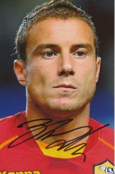 Matteo Brighi  AS Rom  Fußball Autogramm Foto original signiert 