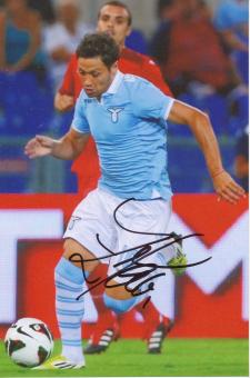 Mauro Zarate  Lazio Rom  Fußball Autogramm Foto original signiert 