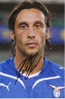 Stefano Mauri  Lazio Rom  Fußball Autogramm Foto original signiert 