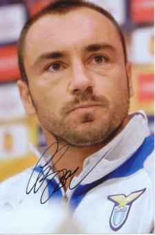 Cristian Brocchi  Lazio Rom  Fußball Autogramm Foto original signiert 