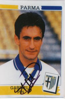 Gabriele Pin  AC Parma  Fußball Autogramm Foto original signiert 