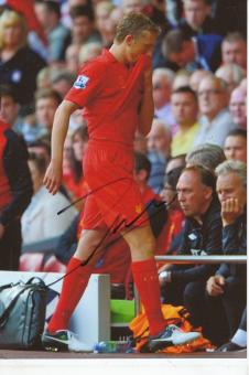 Lucas  FC Liverpool  Fußball Autogramm Foto original signiert 