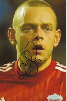 Jay Spearing  FC Liverpool  Fußball Autogramm Foto original signiert 