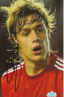 Sebastian Coutes  FC Liverpool  Fußball Autogramm Foto original signiert 