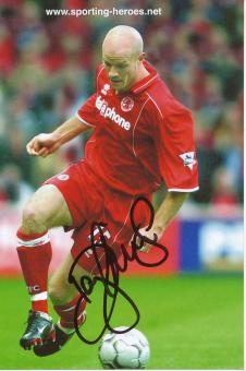 Danny Mills  FC Liverpool  Fußball Autogramm Foto original signiert 