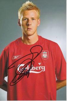 Zak Whitbread  FC Liverpool  Fußball Autogramm Foto original signiert 