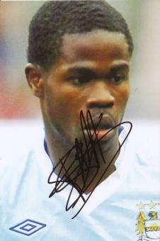 Abdul Razak  Machester City  Fußball Autogramm Foto original signiert 