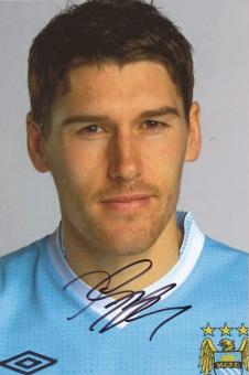 Gareth Barry  Machester City  Fußball Autogramm Foto original signiert 
