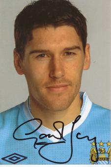Gareth Barry  Machester City  Fußball Autogramm Foto original signiert 