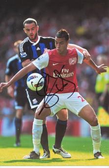 Marouane Chamackh  FC Arsenal London  Fußball Autogramm Foto original signiert 