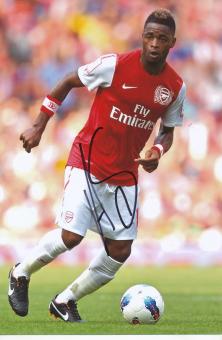 Alexandre Song  FC Arsenal London  Fußball Autogramm Foto original signiert 