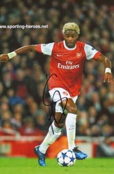 Alexandre Song  FC Arsenal London  Fußball Autogramm Foto original signiert 