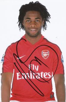 Alex Song  FC Arsenal London  Fußball Autogramm Foto original signiert 