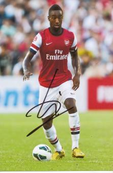 Johan Djourou  FC Arsenal London  Fußball Autogramm Foto original signiert 