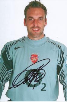 Manuel Almunia  FC Arsenal London  Fußball Autogramm Foto original signiert 