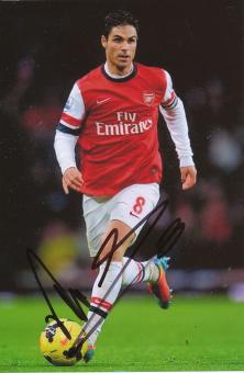 Mikel Arteta  FC Arsenal London  Fußball Autogramm Foto original signiert 
