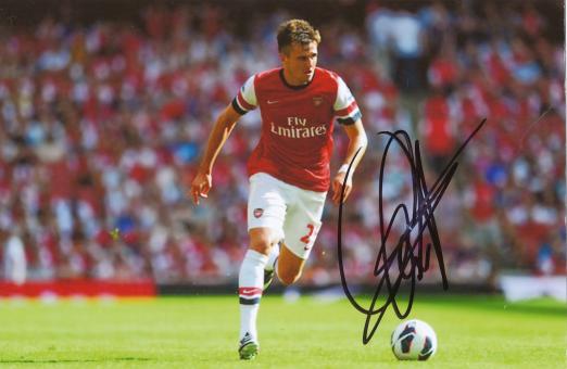 Carl Jenkinson  FC Arsenal London  Fußball Autogramm Foto original signiert 