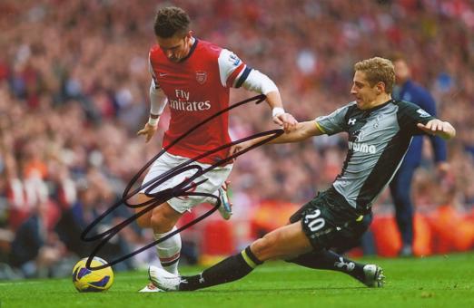 Michael Dawson  FC Arsenal London  Fußball Autogramm Foto original signiert 