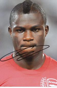 Emmanuel Frimpong  FC Arsenal London  Fußball Autogramm Foto original signiert 