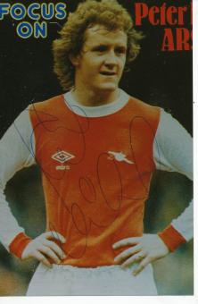 Peter Nickolas  FC Arsenal London  Fußball Autogramm Foto original signiert 
