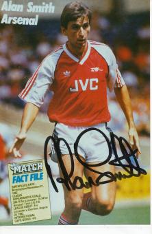 Alan Smith  FC Arsenal London  Fußball Autogramm Foto original signiert 
