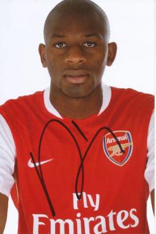 Abou Diaby  FC Arsenal London  Fußball Autogramm Foto original signiert 