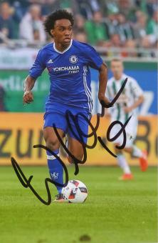 Willan  FC Chelsea London  Fußball Autogramm Foto original signiert 