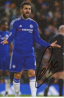 Cesc Fabregas   FC Chelsea London  Fußball Autogramm Foto original signiert 