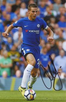 Cesar Azpilicueta   FC Chelsea London  Fußball Autogramm Foto original signiert 