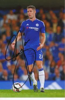 Gary Cahill   FC Chelsea London  Fußball Autogramm Foto original signiert 