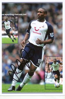 Jermain Defoe  Tottenham Hotspur  Fußball Autogramm Foto original signiert 