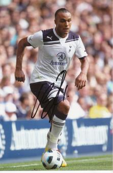 Younes Kaboul  Tottenham Hotspur  Fußball Autogramm Foto original signiert 
