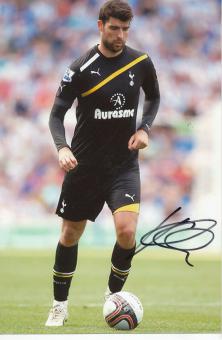 Vedran Corluka  Tottenham Hotspur  Fußball Autogramm Foto original signiert 