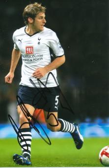 David Bentley  Tottenham Hotspur  Fußball Autogramm Foto original signiert 