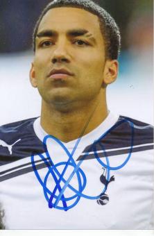 Aaron Lennon  Tottenham Hotspur  Fußball Autogramm Foto original signiert 