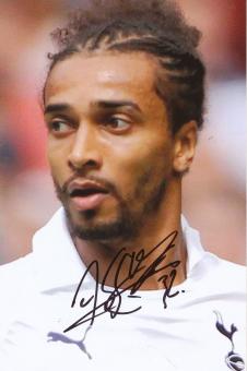 Benoit Assou Ekotto  Tottenham Hotspur  Fußball Autogramm Foto original signiert 