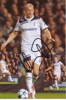 Alan Hutton  Tottenham Hotspur  Fußball Autogramm Foto original signiert 