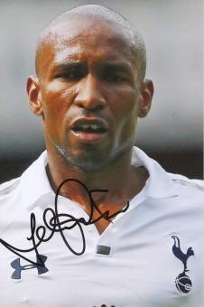 Jermaine Defoe  Tottenham Hotspur  Fußball Autogramm Foto original signiert 