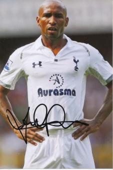 Jermaine Defoe  Tottenham Hotspur  Fußball Autogramm Foto original signiert 