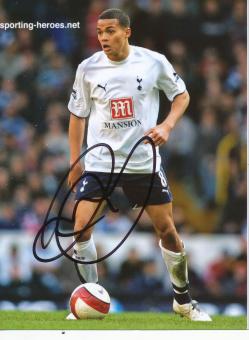 Jermaine Jenas  Tottenham Hotspur  Fußball Autogramm Foto original signiert 