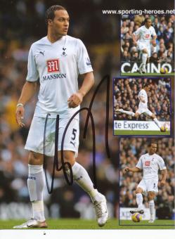 Younes Kaboul  Tottenham Hotspur  Fußball Autogramm Foto original signiert 