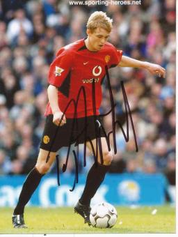 Darren Fletcher  Manchester United  Fußball Autogramm Foto original signiert 