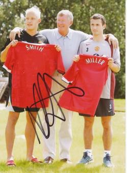 Alan Smith  Manchester United  Fußball Autogramm Foto original signiert 