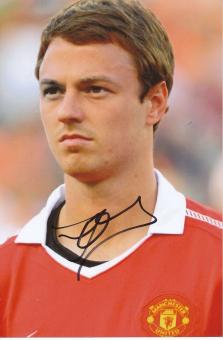 Alex Büttner  Manchester United  Fußball Autogramm Foto original signiert 