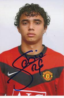 Fabio  Manchester United  Fußball Autogramm Foto original signiert 
