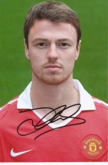 Jonny Evans  Manchester United  Fußball Autogramm Foto original signiert 